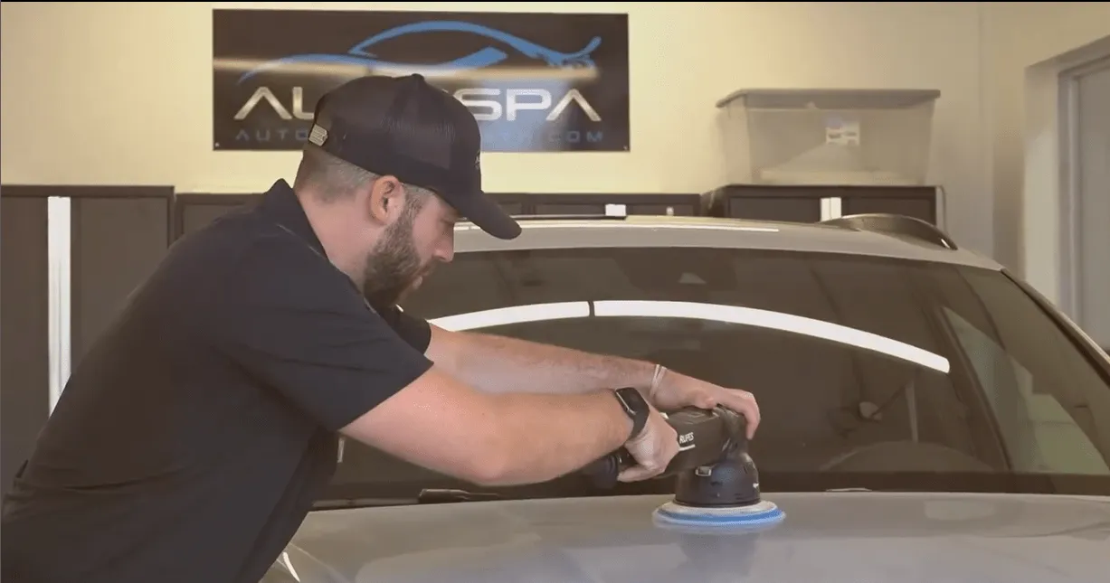 Professional detailing service at AutoSpa Weymouth